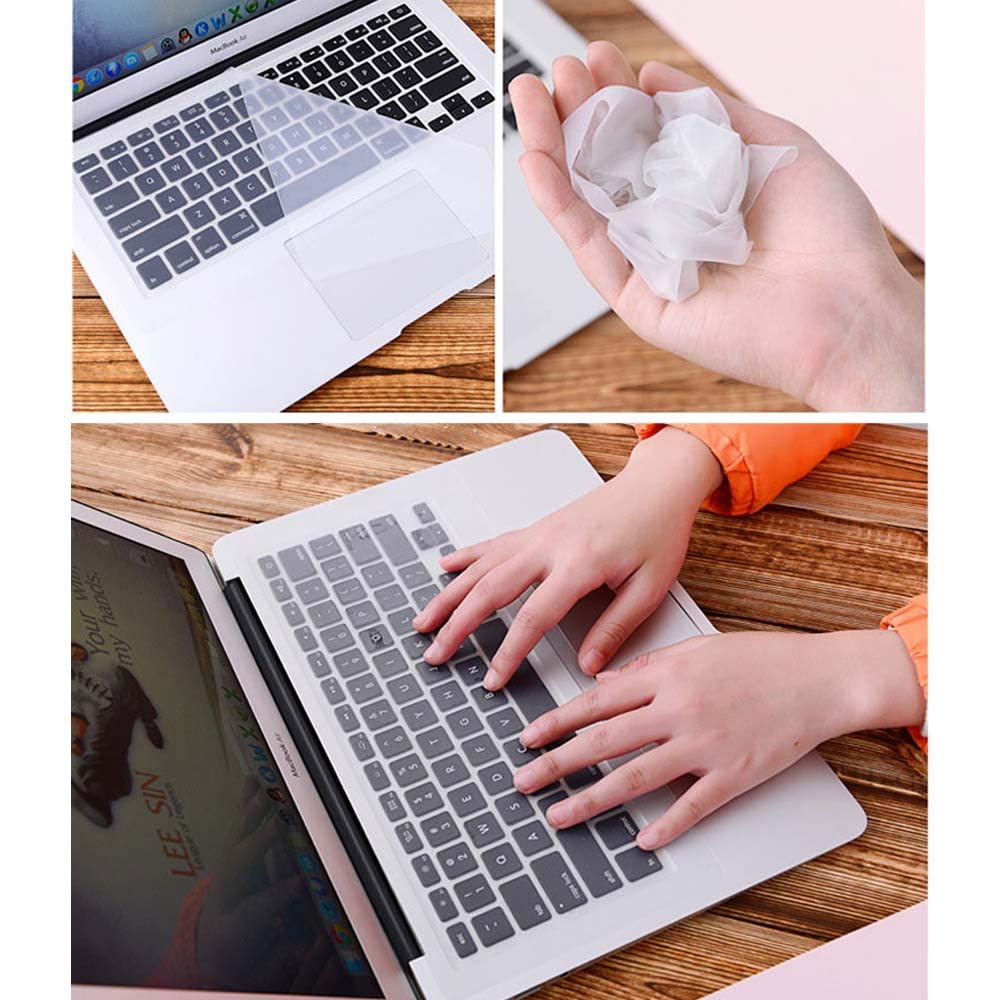 Universal Keyboard Protector Cover Skin For Laptop Notebook 13'' 14'' 15.6'' Inch,Ultra Thin Silicone Waterproof Dustproof Keybo